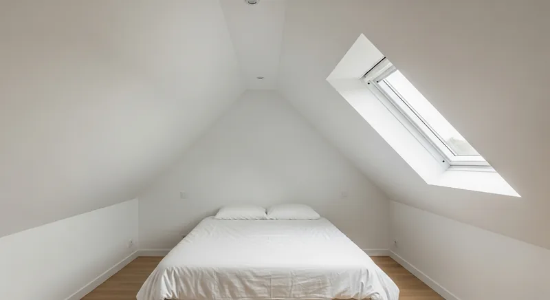 Aménagement de combles en chambre à Avrillé